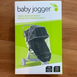 Baby jogger weather shield for single stroller